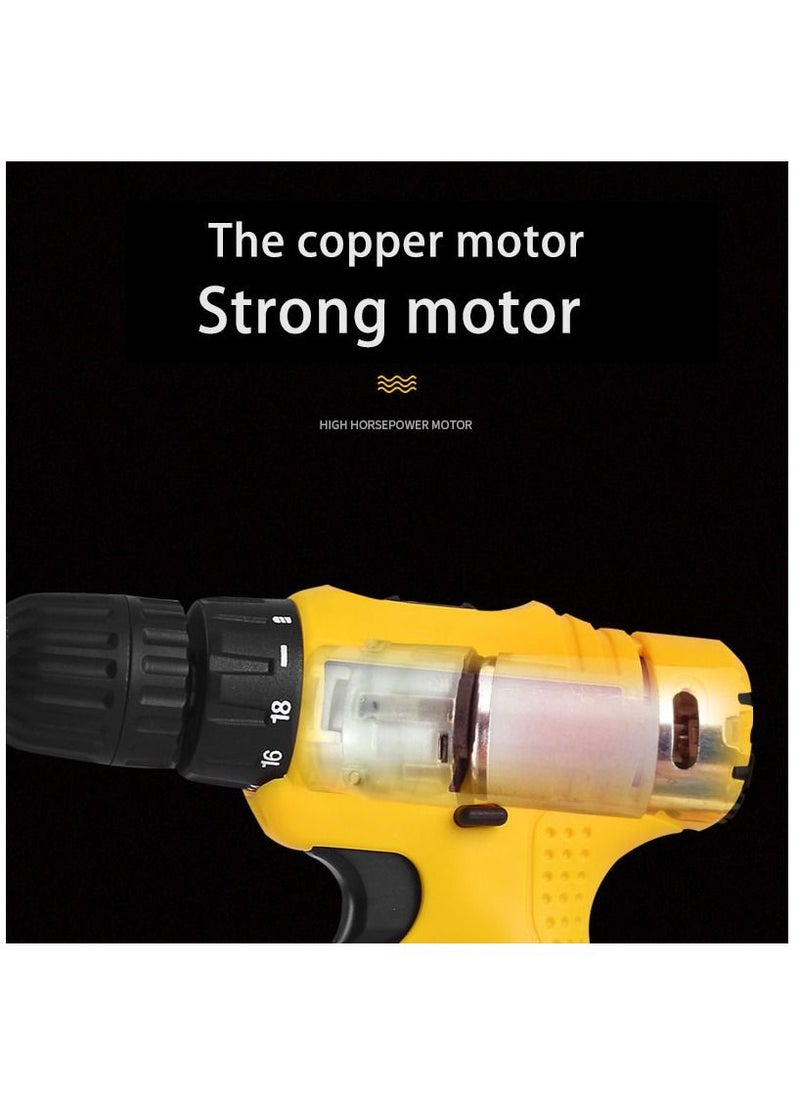 upspirit - Professional Household Rechargeable Portable Cordless High Quality Mini Electric Drill - Image 1