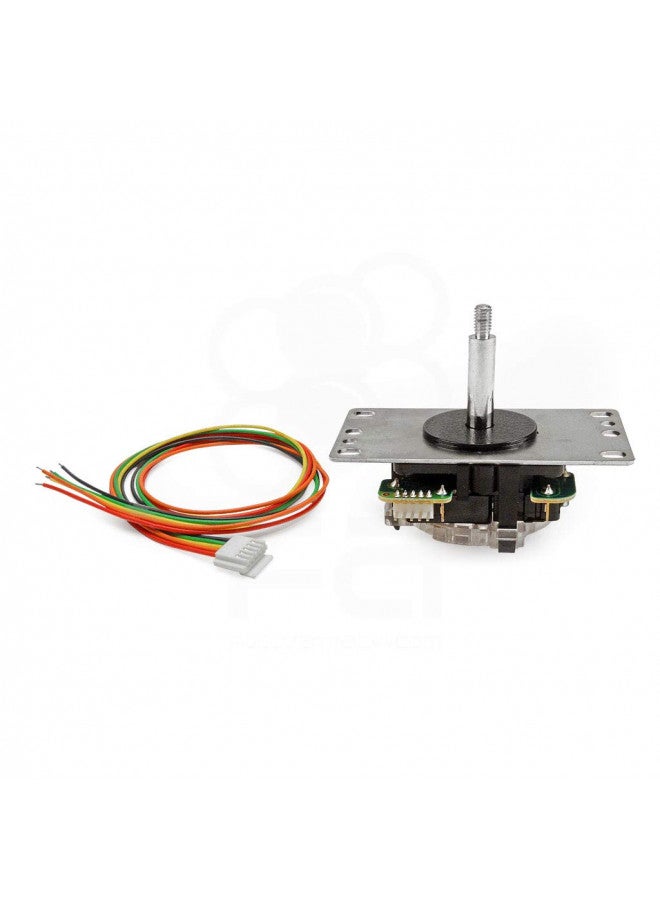 SANWA SANWA JLF-TP-8YT Original Joystick Gray - for Arcade Jamma Game 4 & 8 Way Adjustable, Compatible with Catz Mad SF4 Tournament Joystick (Gray Ball Top) S@NWA  - Image 4