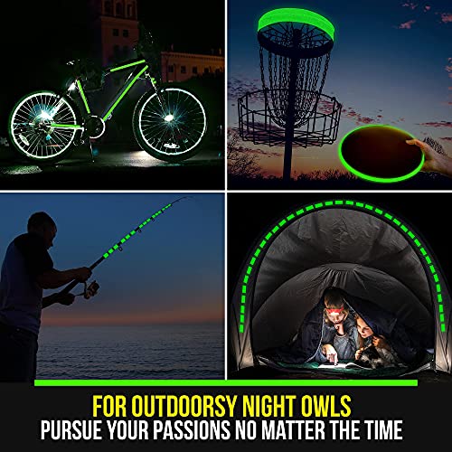 Lockport Glow in The Dark Tape - 30 Ft x 1 in - Bright - Rechargeable - Reflective - Glow Tape in The Dark - Halloween Decoration, Night Decorations, and Home Marking - Image 4