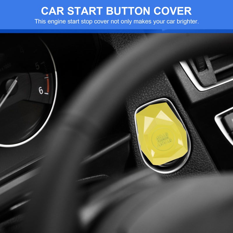 Car Engine Push Button Vehicle Start Button Cover Auto Protective Cover - Image 3
