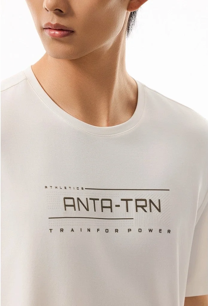 ANTA Men’s Breathable Quick-Dry Performance T-Shirt