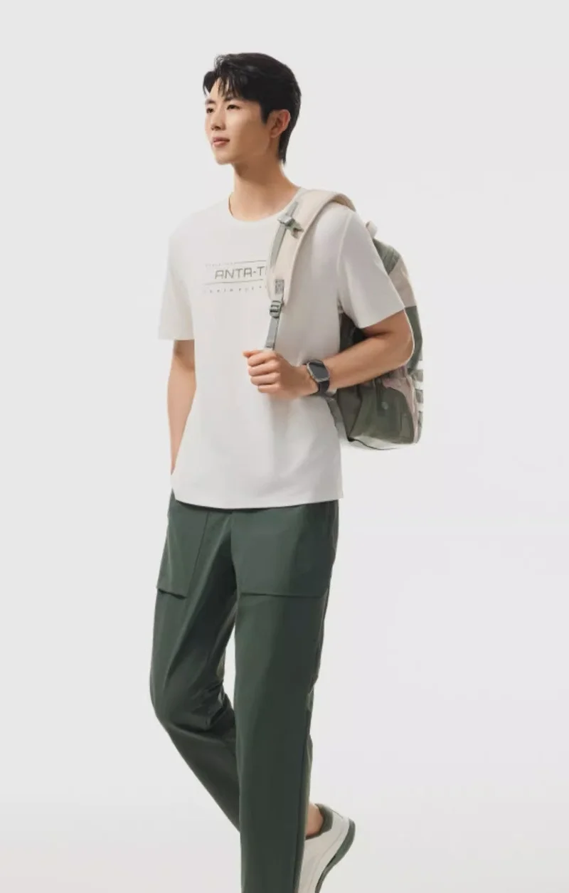 ANTA Men’s Breathable Quick-Dry Performance T-Shirt