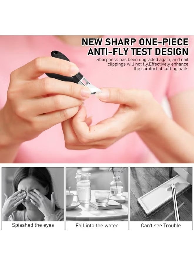 3PCS Ingrown Toenail Clippers Set, Beveled Eagle Beak Nail Clippers for Thick Nails, for Elderly Men Women - Image 5