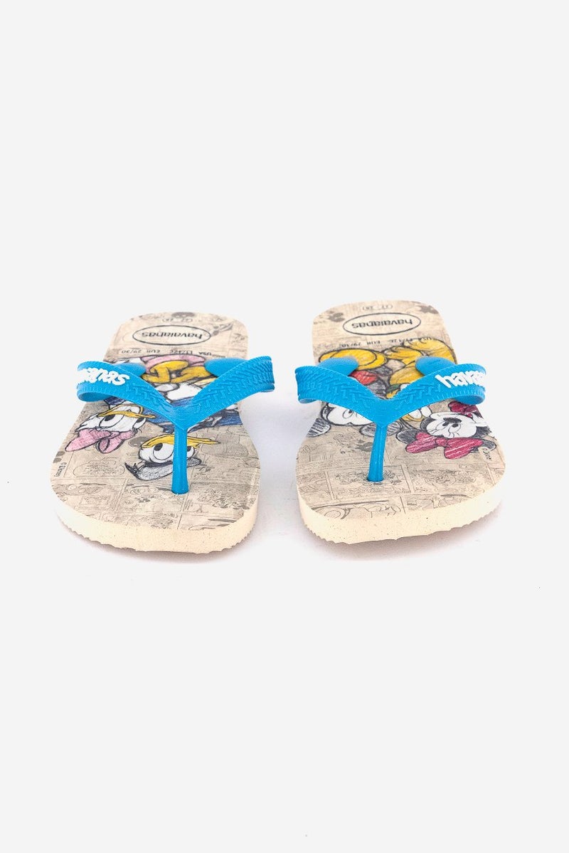 havaianas Kids Girls Disney Stylish Footwear, Multicolor - Image 3