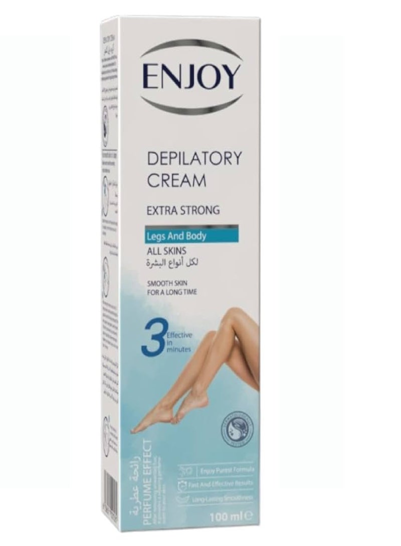 ENJOY DEPILATORY CREAM LEGS&BODY ALL SKINS 100ML