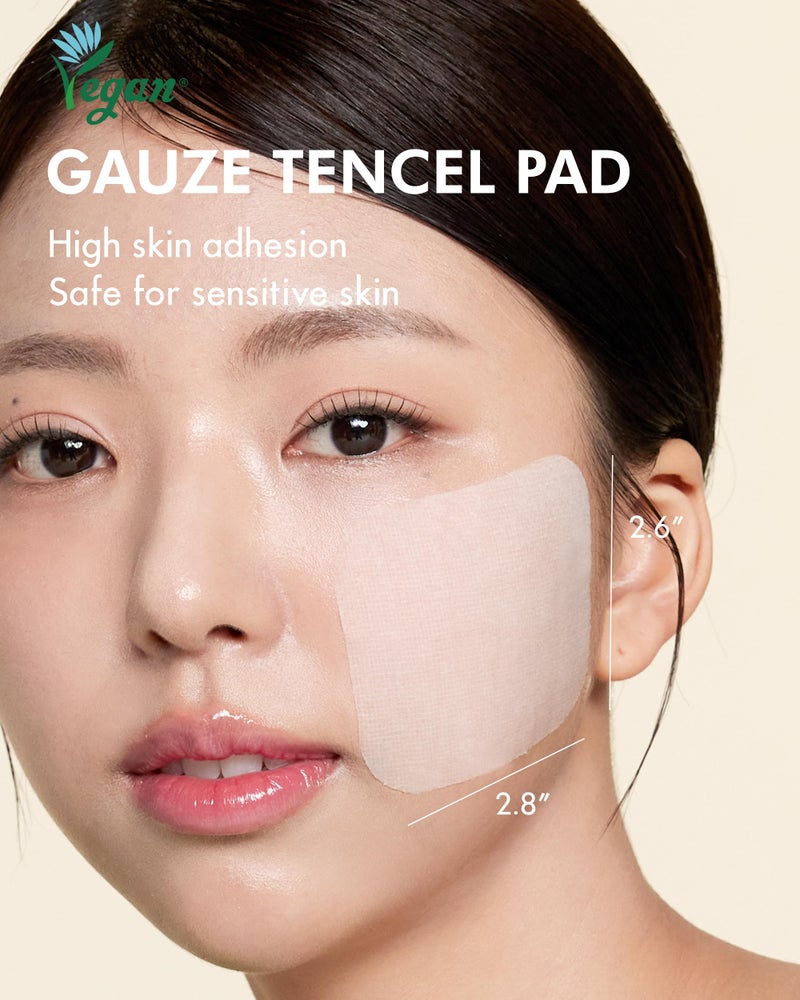 DERMAL Teatree Calming Toner Pad - Korean Toner Pad for Calming & Acne Improvement with Zinc PCA - Vegan Gauze Tencel Square Pads - High Capacity, 120 Sheets - Image 5