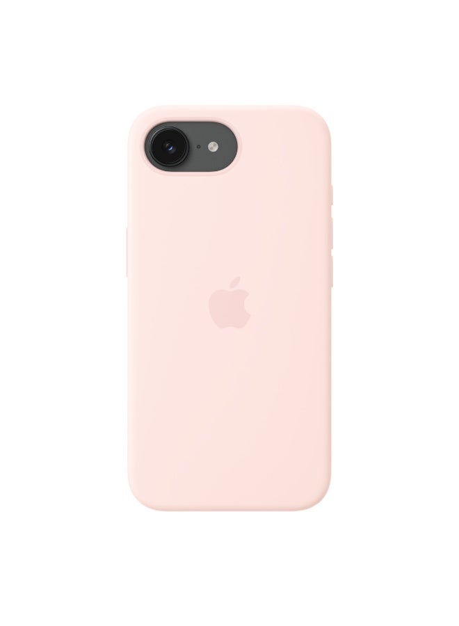 TEAM LUXURY iPhone 16E/17E Silicone Case with MagSafe(Soft Pink) - Image 3