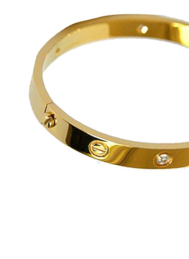 NIBEMINENT - Yellow Gold Bangle - Image 1