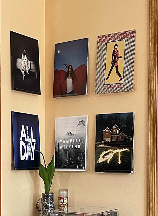 YFEEN Acrylic Wall Shelf -3 Size&2Color (Clear- 4P, 1.7X12 inches) - Image 4