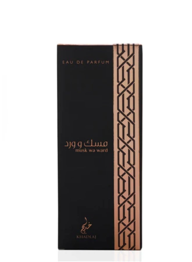 خدلج مسك وورد عطر بخاخ للنساء 100 مل - Image 3