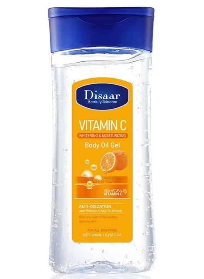 جل زيت الجسم ديسار لتبييض وترطيب الجسم بفيتامين سي 200 مل