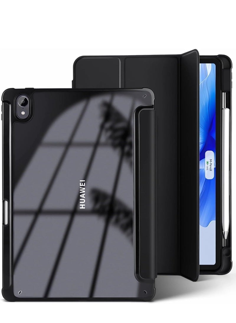 Generic Huawei Matepad Air 11.5-inch 2023 / Matepad  11.5-Inch 2023 Case, [Built-in Pencil Holder] [Auto Wake/sleep]  Intelligent Ultra-thin Tri-fold Bracket Cover, Anti-drop  - Image 1