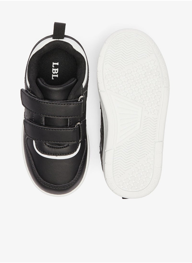 LBL by Shoexpress - Boys Paneled Casual Sneakers with Hook and Loop Closure - Image 1