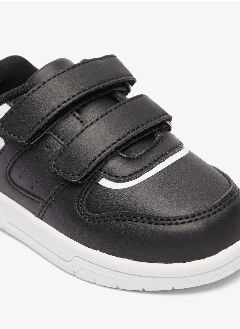 LBL by Shoexpress - Boys Paneled Casual Sneakers with Hook and Loop Closure - Image 1