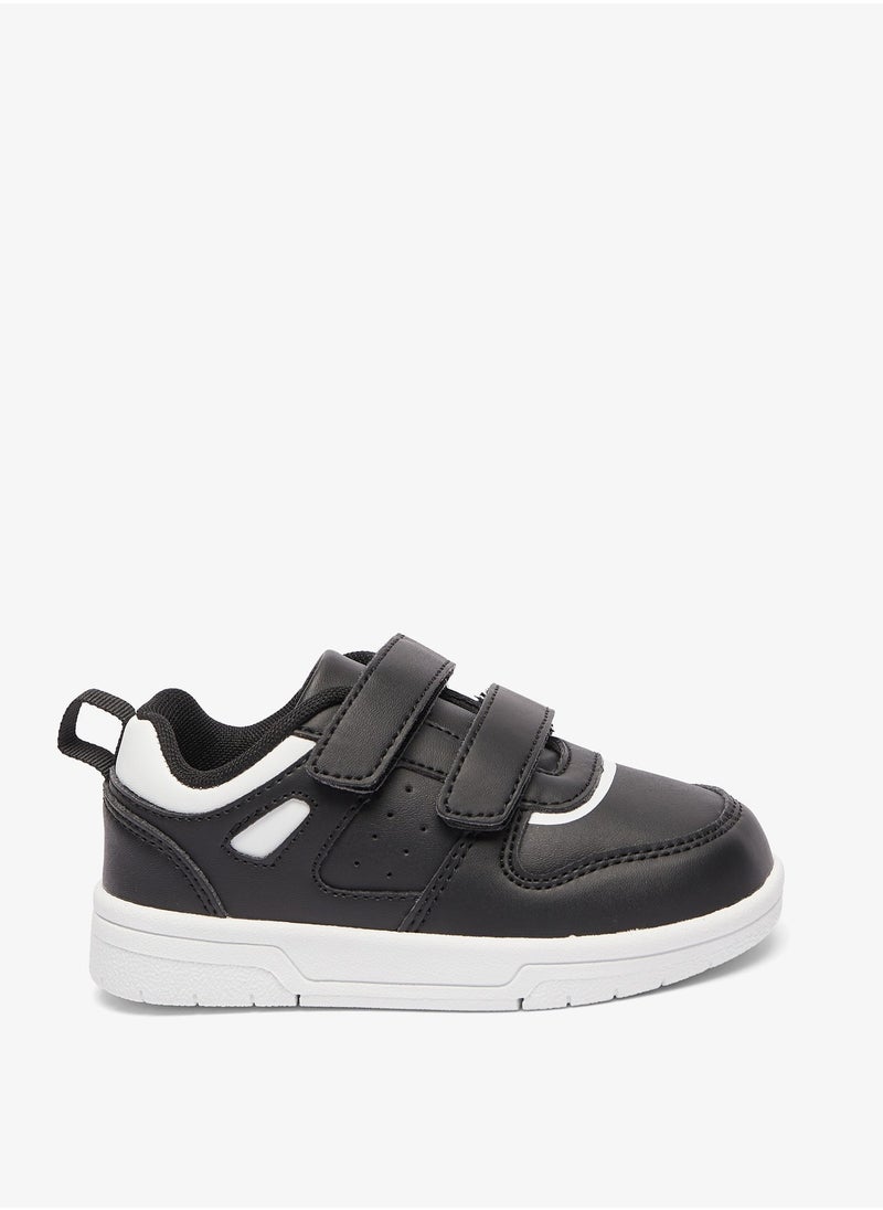 LBL by Shoexpress - Boys Paneled Casual Sneakers with Hook and Loop Closure - Image 1
