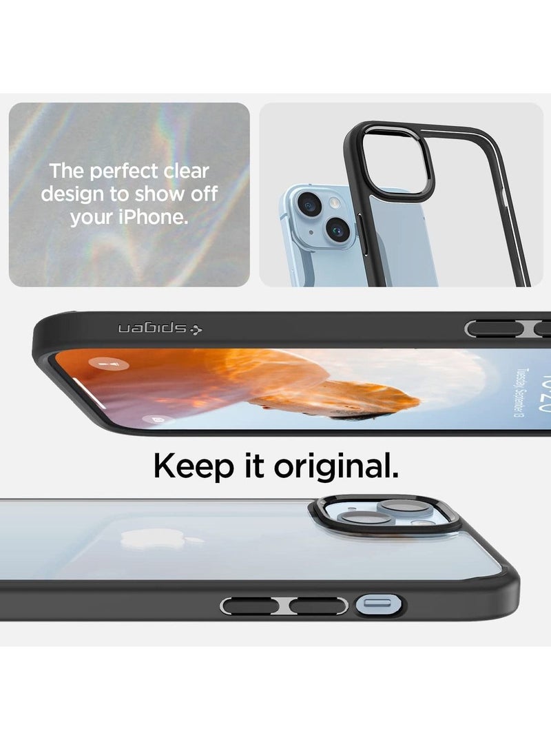 Spigen for Apple iPhone 14 Plus (2022) Ultra Hybrid Case Designed - Matte Black  - Image 3
