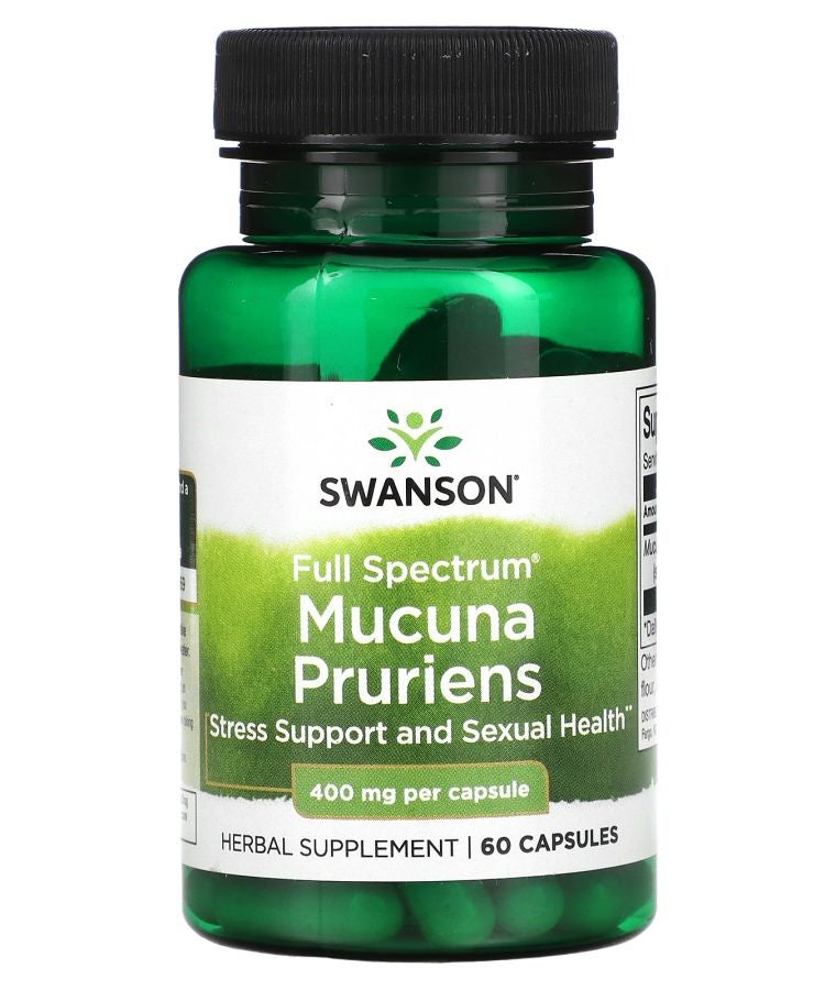 مستخلص موكونا بوريانس الطيف الكامل 400 ملغ 60 كبسولة