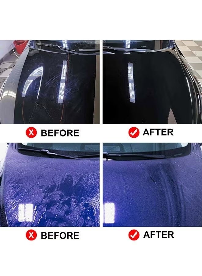 RAYHONG Graphene Ceramic Coating, New Plastics Parts Crystal Coatings Car High Gloss Protective Layer, Upgrade Crystals Coating For Cars Plastic Restorer Refurbish Agent, With Sponge*1, Towel*1, Gloves*2, Coated Cloth*2 - Image 5