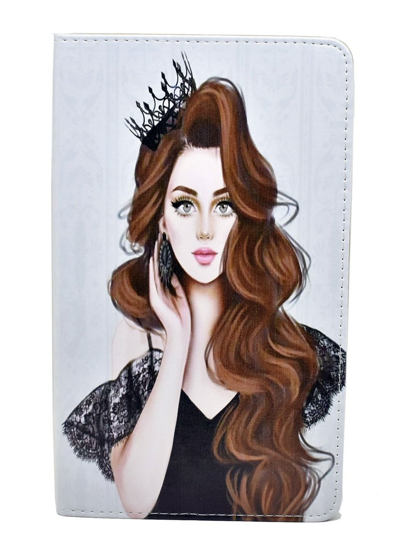 Generic - Stand Protective Flip Cover With Special Drawing For Samsung Galaxy Tab A T290 - T295 Size 8 inches 2019 - Image 1