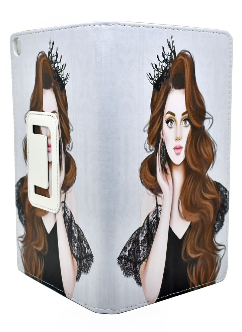 Generic - Stand Protective Flip Cover With Special Drawing For Samsung Galaxy Tab A T290 - T295 Size 8 inches 2019 - Image 1