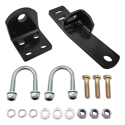 WEST ORGIN RBK24 Reflex Steering Stabilizer Mounting Bracket Kit Compatible with Roadmaster RM-RSSC Compatible with 1987-2024 Ford E250, 350, and 450 Based Motor Homes with OE Steering Damper - Image 1