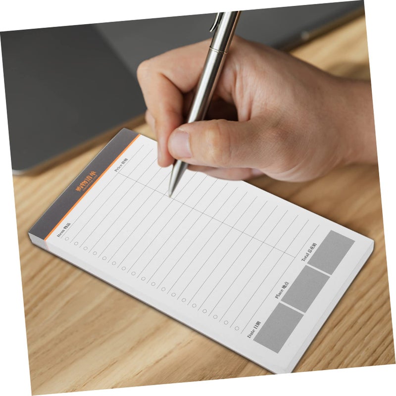 Weekly Grocery Shopping List Notepad Planner Notebook With Lined Pages - Image 5