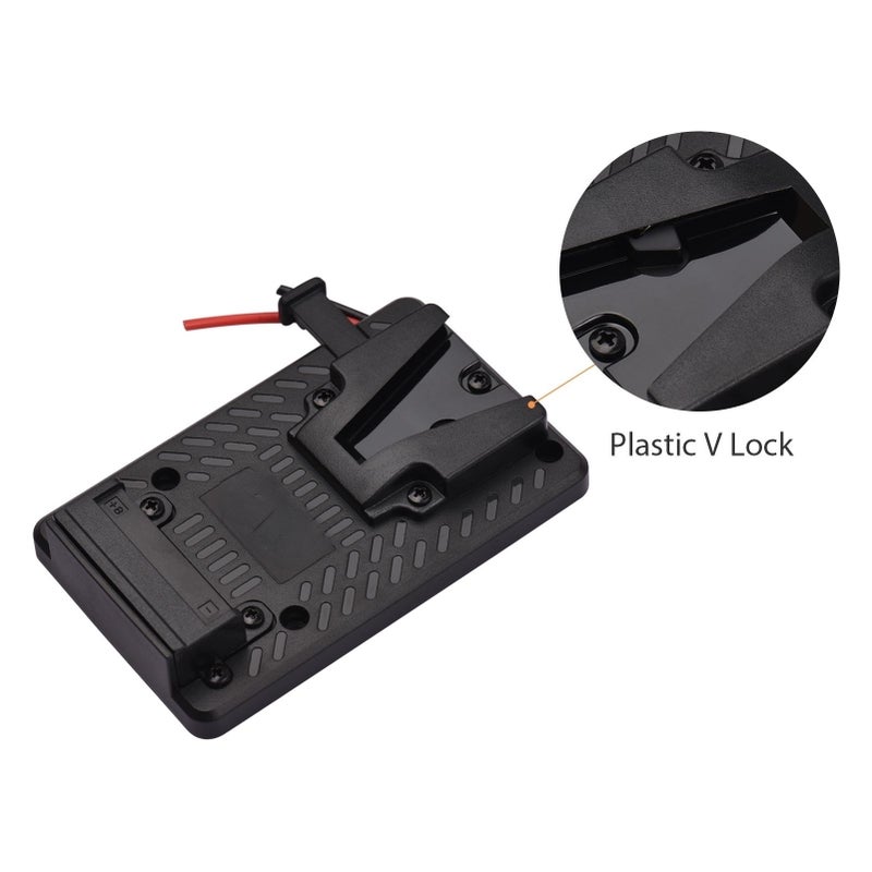 V-lock Battery Back Pack Plate Adapter Replacement for Sony V-Mount Battery - Image 3