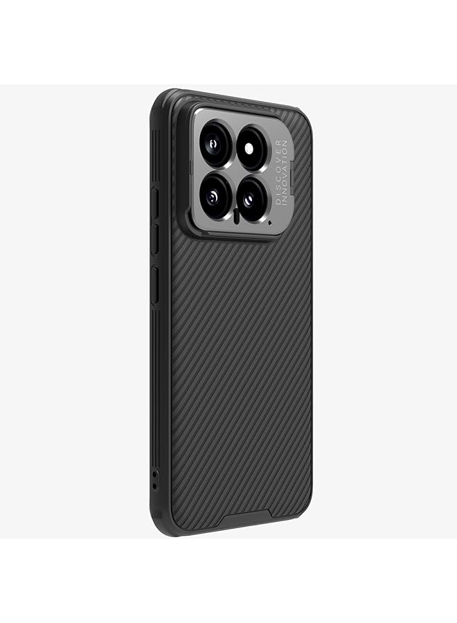 Nillkin Camshield Prop Camera Visible Version Series Cover Case Designed For Xiaomi 14 Black - Image 3