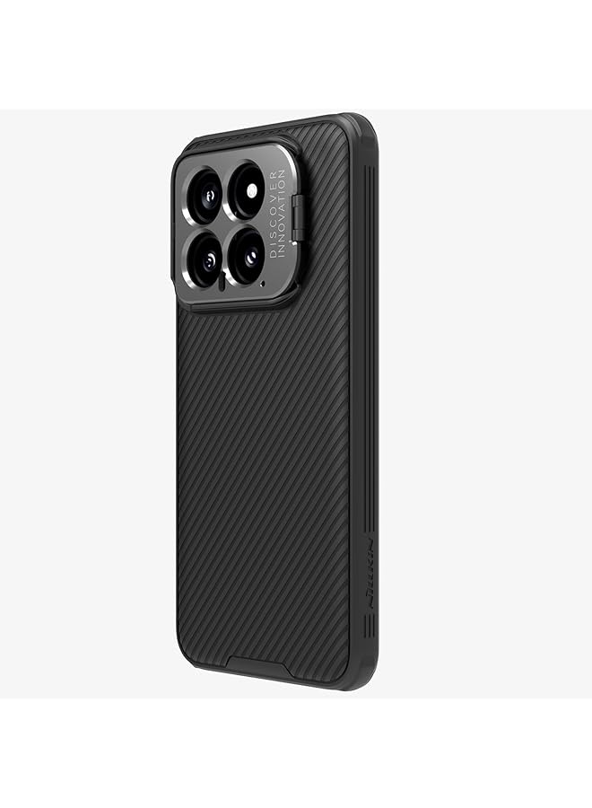 Nillkin Camshield Prop Camera Visible Version Series Cover Case Designed For Xiaomi 14 Black - Image 2