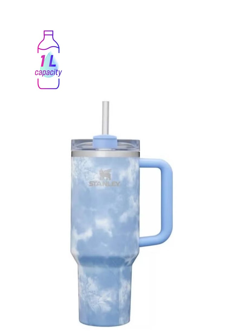 Stanley Stanley Quencher H2.0 FlowState Stainless Steel Vacuum Insulated Tumbler with Lid and Straw for Water, Iced Tea or Coffee, Smoothie and More, ,Thermobecher limited Edition,40 oz  - Image 1