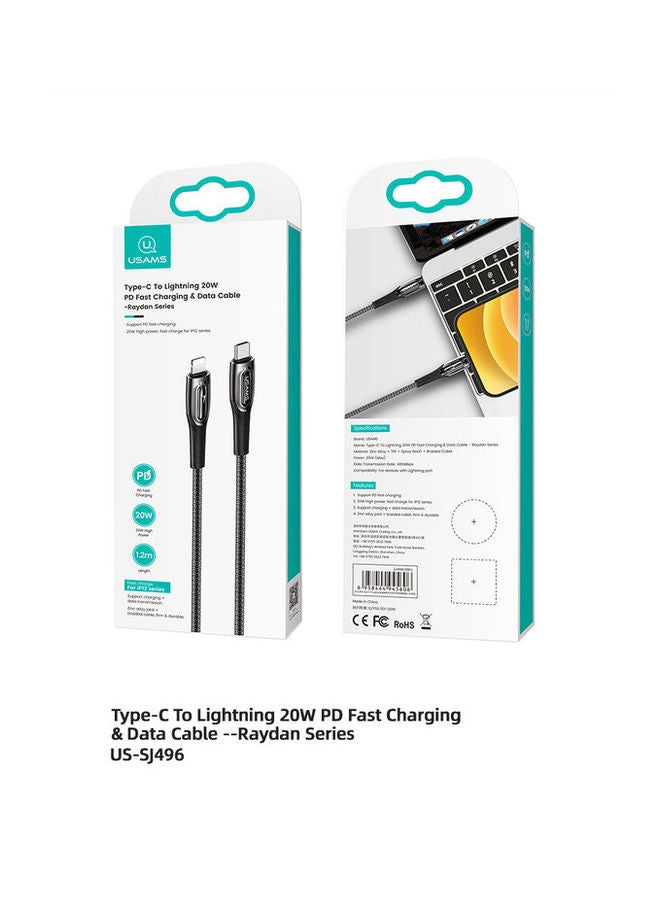 NIBEMINENT Fast Charging And Data Cable Black - Image 4