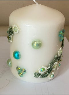 هي تريا Decorated unscented candle  - Image 2