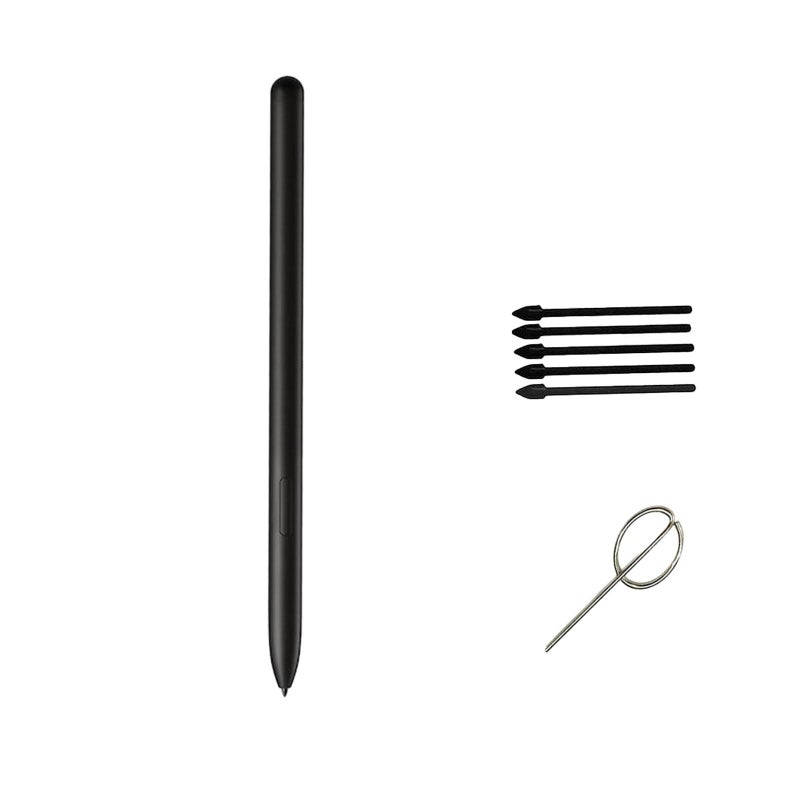 CaoXiong Tab S9 Stylus Pen Replacement for Samsung Galaxy Tab S9S9 PlusS9 Ultra S PenTab S9Tab S9 UltraAll Versions Stylus Touch S Penwith Tips and Card PinBlack - Image 2