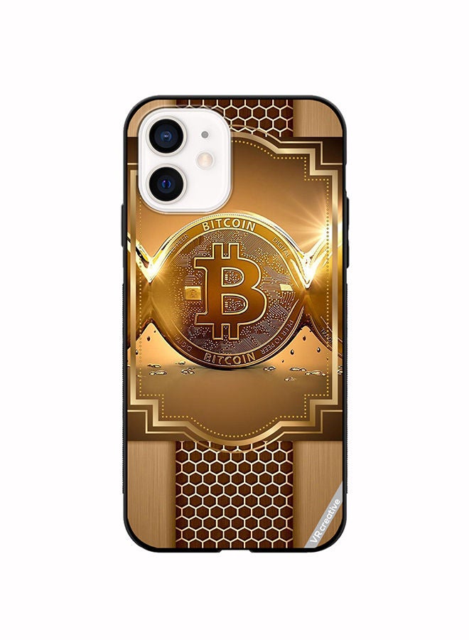 VR CREATIVE Protective Case Cover For Apple iPhone 11 Royal Bitcoin Design Multicolour - Image 1