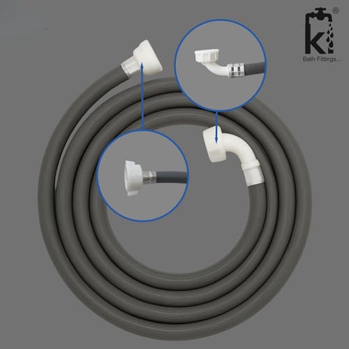 KI Inlet Hose Pipe Compatible for Front Loading Washing Machines 1.5 Meter - Image 3