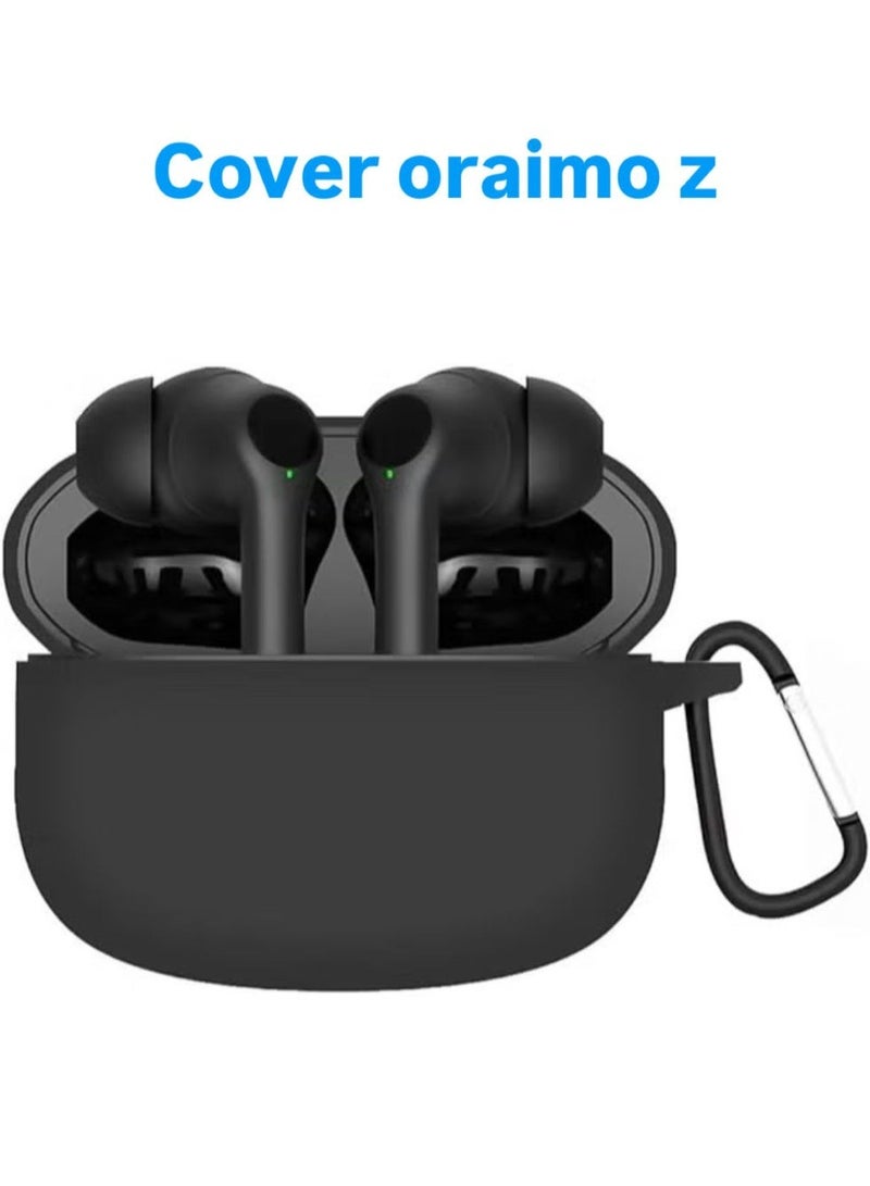 جراب سيليكون لسماعات اورايمو Z - أسود - Image 1