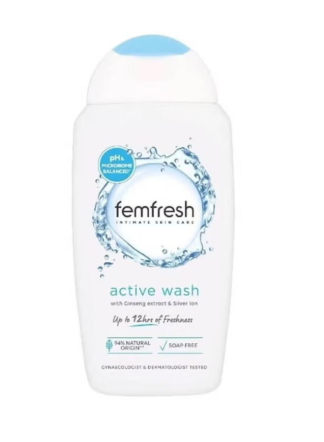 Femfresh Active Refreshing Intimate Wash - 250 ml - Image 1