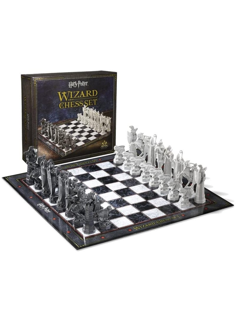 general Chess Board Game Black and White 64 Frame Board Highly Reproduced Plot Simple and Beautiful 32 Pieces - Image 1