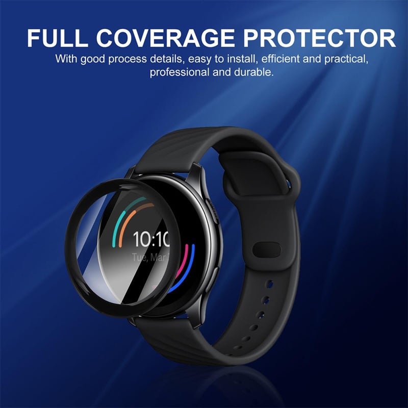6Pcs 3D Full Coverage Screen Protector for 46mm Smartwatch Anti Scratch HD Clear - Image 4
