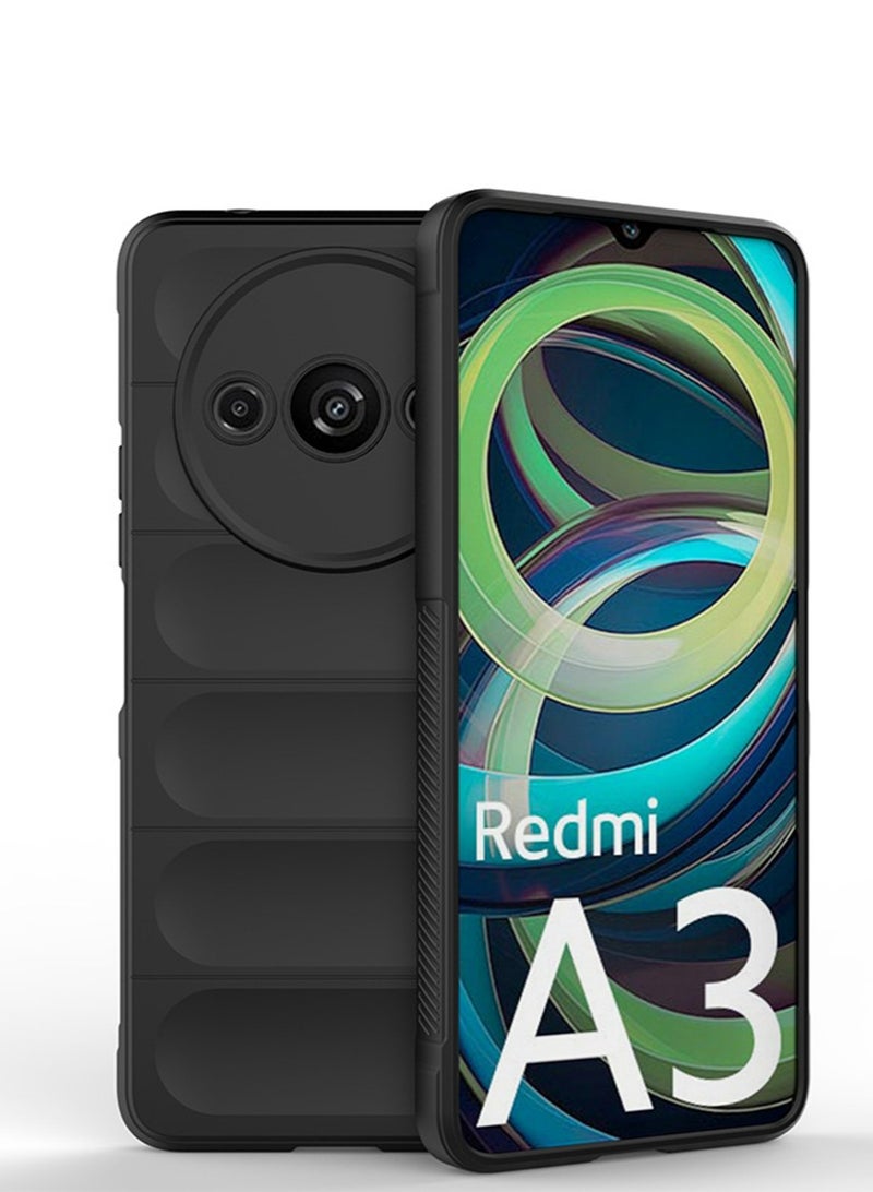 إكس ليفيل الدخن الأحمر حالة الهاتف المحمول A3 ، تبو حالة الهاتف المحمول ، متوافقة مع الدخن الأحمر حالة الهاتف المحمول A34G لينة الأسود - Image 1