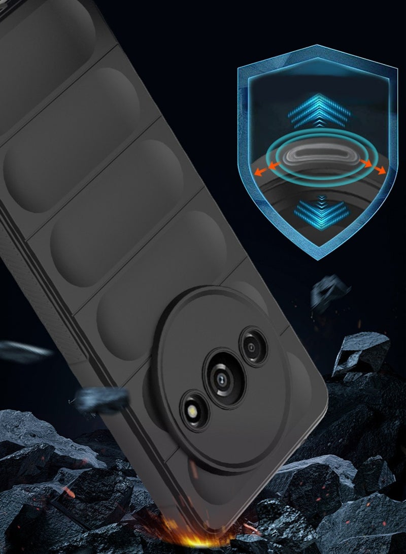 إكس ليفيل الدخن الأحمر حالة الهاتف المحمول A3 ، تبو حالة الهاتف المحمول ، متوافقة مع الدخن الأحمر حالة الهاتف المحمول A34G لينة الأسود - Image 4