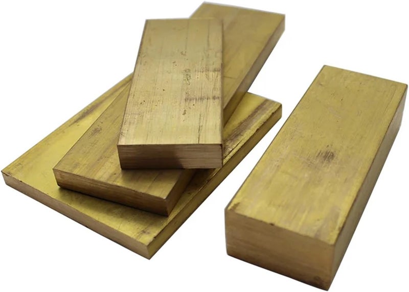 RAHBI Brass Plate Flat Bar Sheet Strip Various Sizes leisurely (Size : 8x80x100mm 1pc) - Image 4