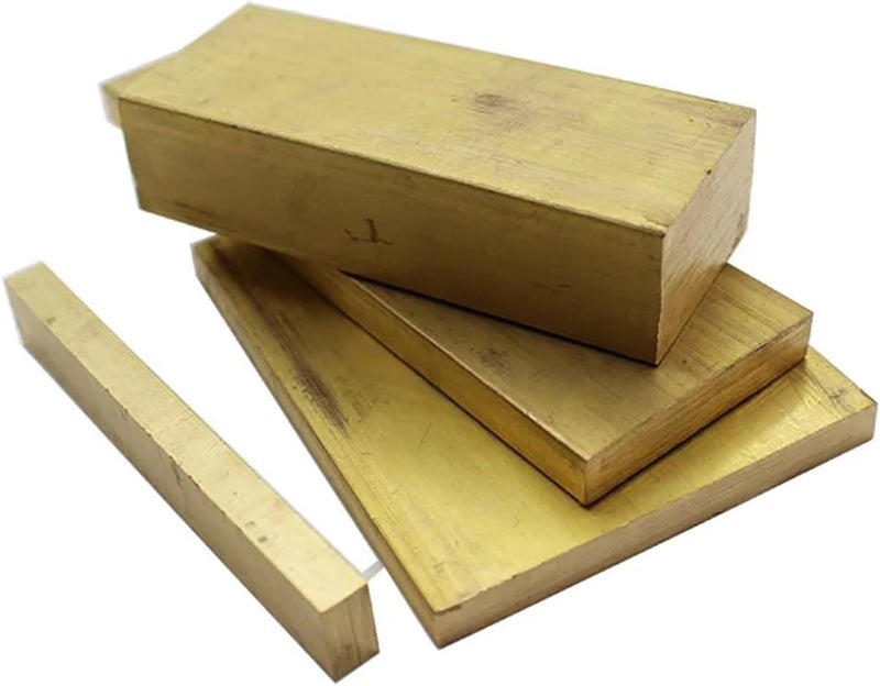 RAHBI Brass Plate Flat Bar Sheet Strip Various Sizes leisurely (Size : 8x80x100mm 1pc) - Image 5