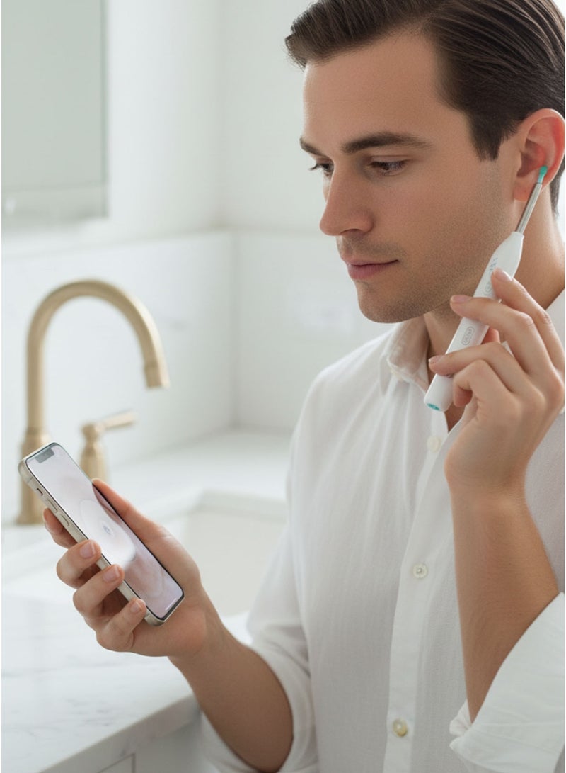 Dr.isla منظف الأذن الذكي Dr.isla P2 بتقنية WiFi – أداة تنظيف شمع الأذن بالمنظار مع كاميرا بدقة 300W وملحقات - Image 4