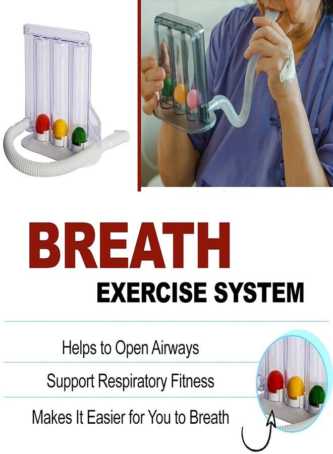 BeatStock 3 Ball Breathing Respiratory Exerciser (Multi). - Image 4