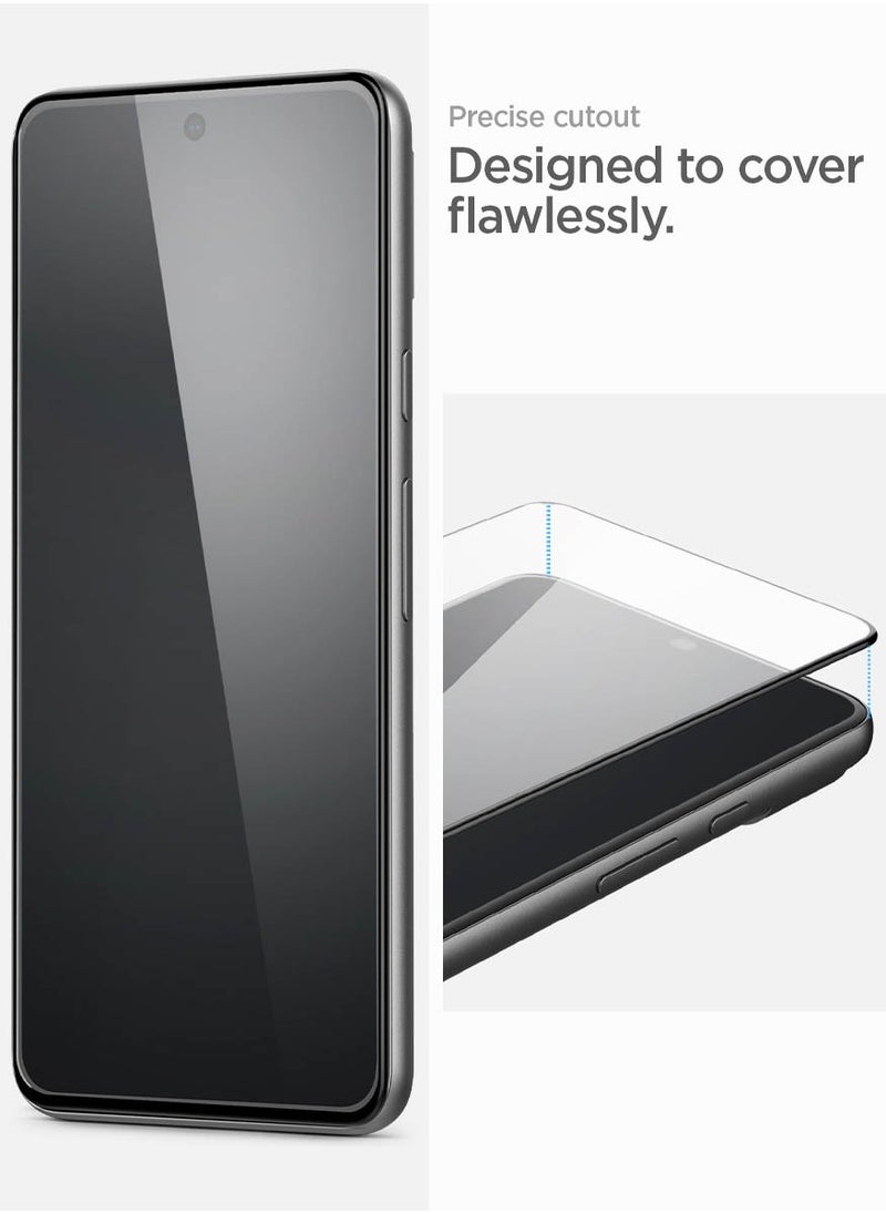 Spigen - Glastr Align Master Google Pixel 8 PRO Screen Protector Premium Tempered Glass [Case Friendly Edge to Edge] - 1 Pack - Image 1
