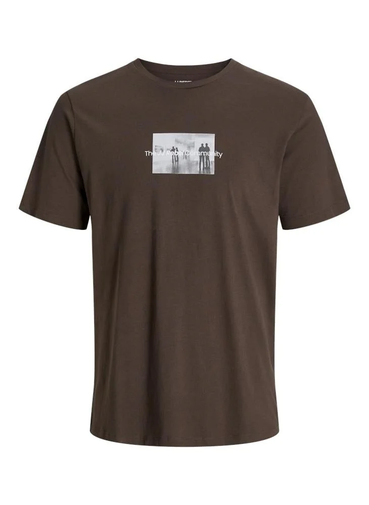 JJ Rebel Graphic Print Regular Fit T-Shirt
