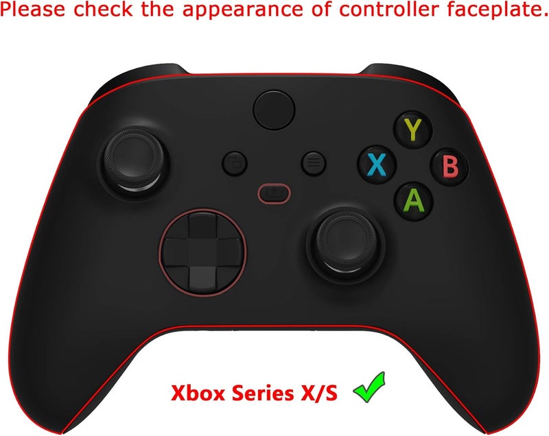 eXtremeRate غلاف مخصص من لوحدة تحكم Xbox Series X/S، بتصميم أزرق فاتح وملمس ناعم، مناسب لوحدة Xbox Core اللاسلكية [الوحدة غير مشمولة في العبوة]. - Image 2