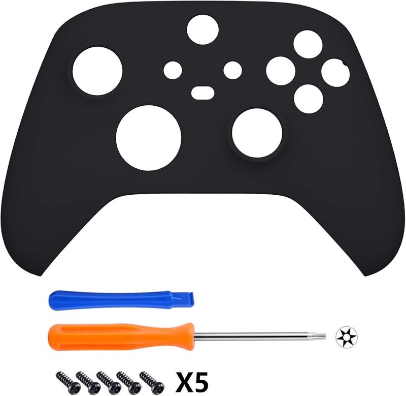 eXtremeRate غلاف مخصص من لوحدة تحكم Xbox Series X/S، بتصميم أزرق فاتح وملمس ناعم، مناسب لوحدة Xbox Core اللاسلكية [الوحدة غير مشمولة في العبوة]. - Image 3