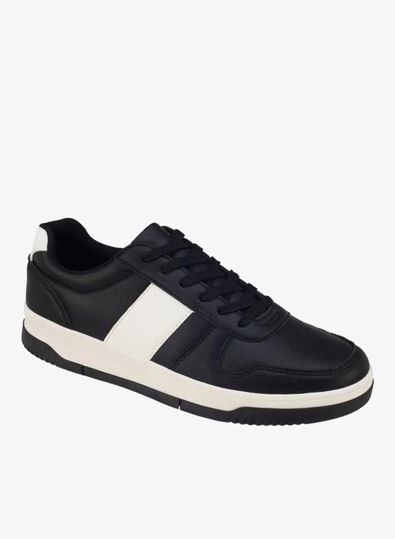Men Lace-Up Ankle Sneakers